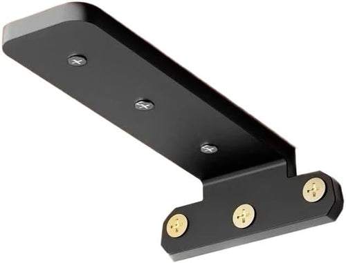Black Hidden Heavy Load Wall Shelf Support Brackets