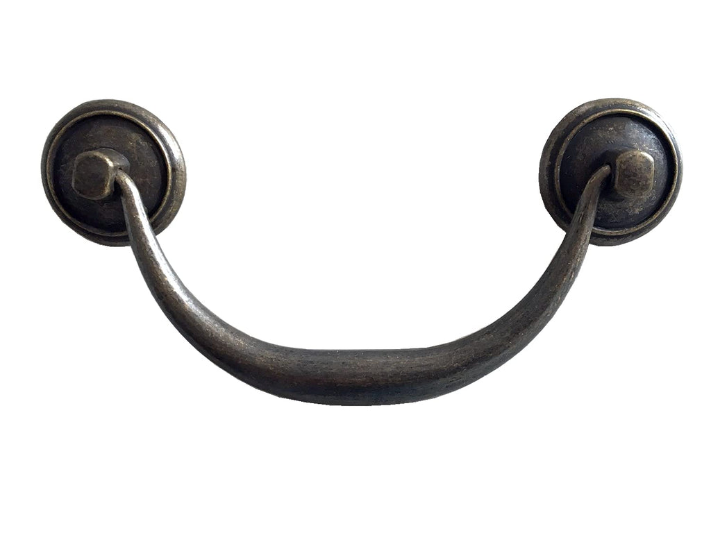 Dark Antique Bronze Round Vintage Drawer Knobs