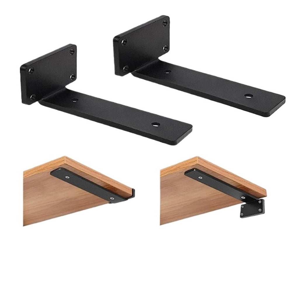 Hidden Thickened Wall Mount Shelf Support Brackets