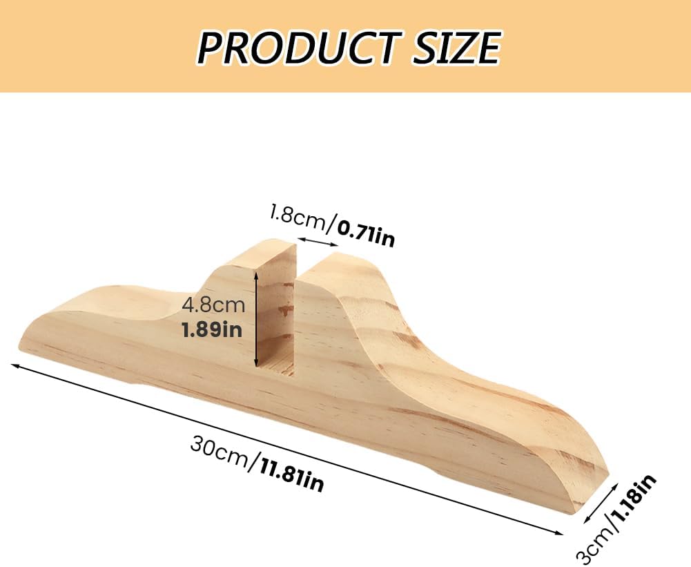 Wooden Partition Support Feet 4Pcs