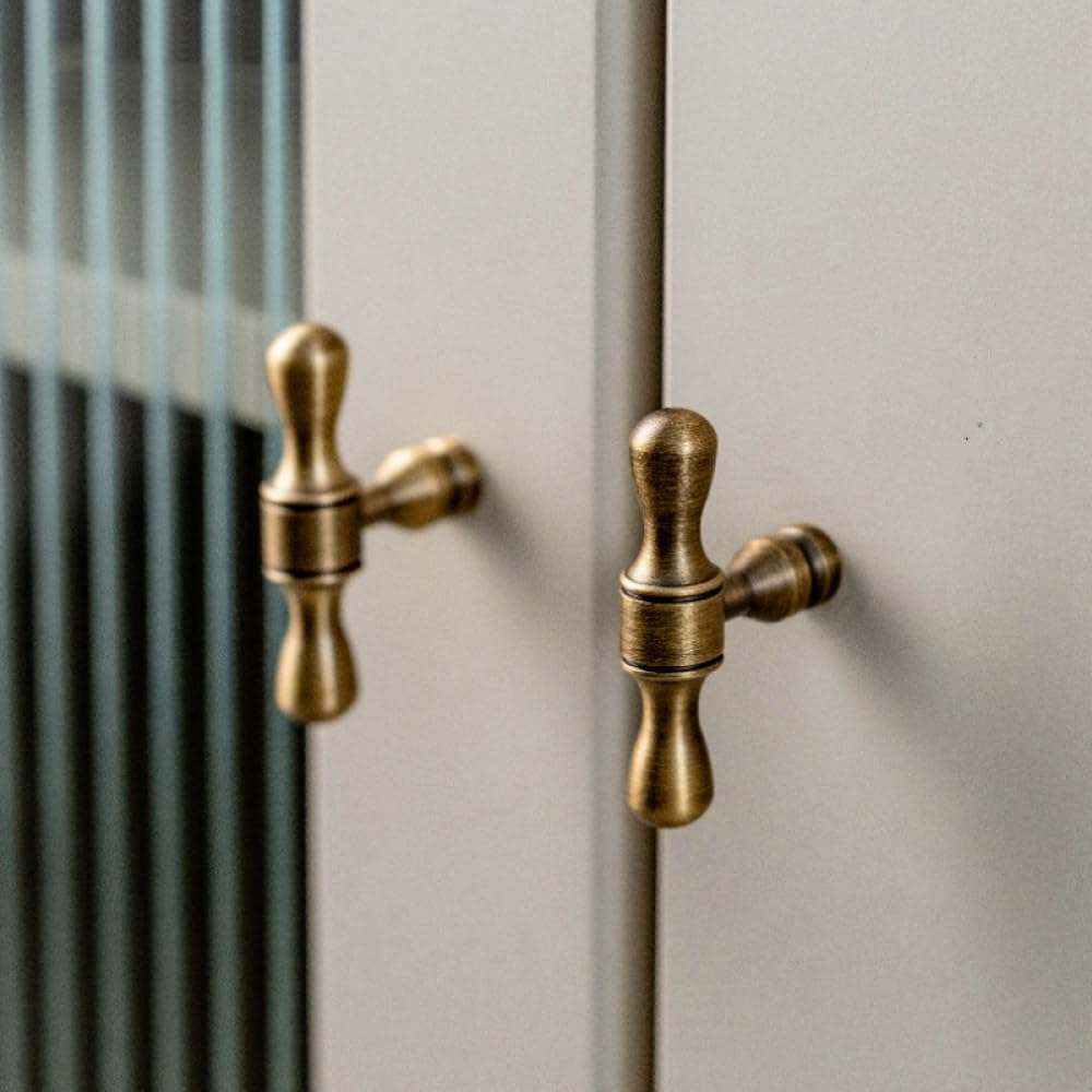 Bronze Aluminum Alloy Cabinet Drawer Pull Handles