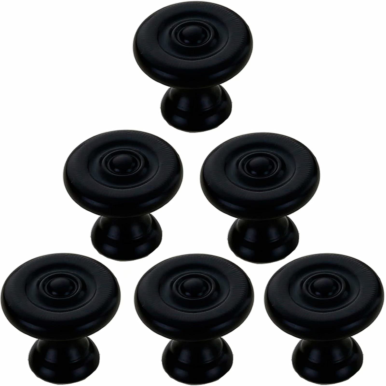 Red Bronze Antique Single Hole Cabinet Knobs