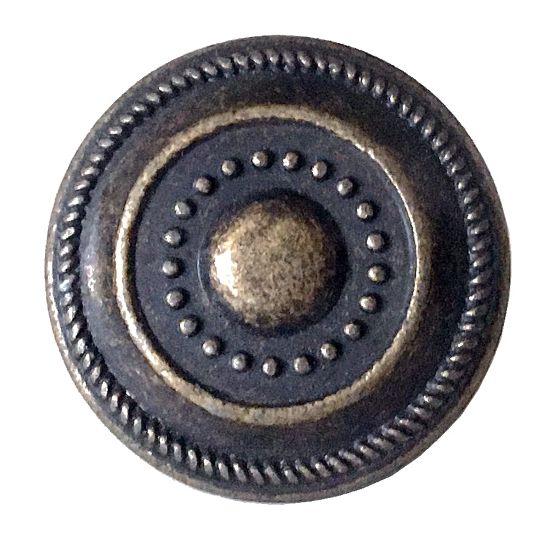Antique Bronze Vintage Round Drawer Pull Knobs