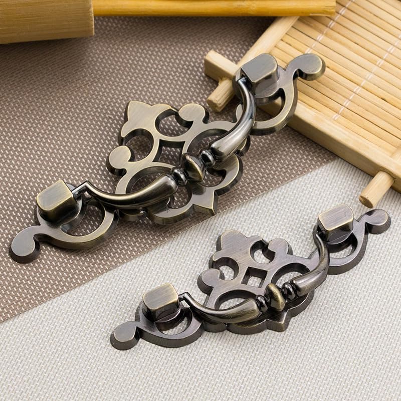 Bronze Vintage Cabinet Drawer Pull Handles