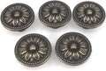 Antique Bronze Round Cabinet Drawer Knobs