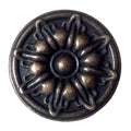 Antique Bronze Vintage Round Drawer Pull Knobs