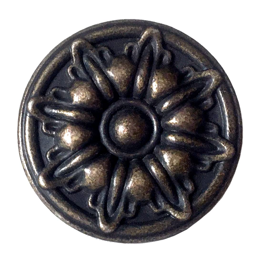 Antique Bronze Vintage Round Drawer Pull Knobs