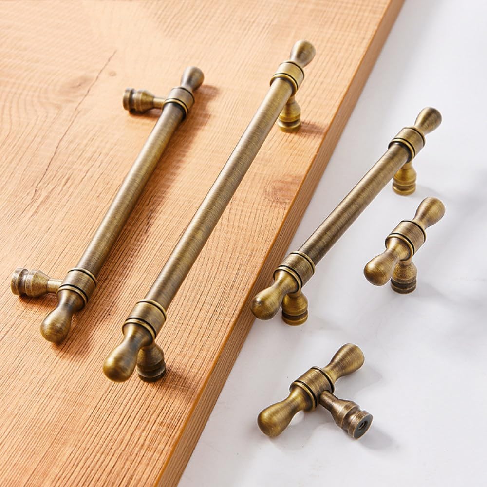 Bronze Aluminum Alloy Cabinet Drawer Pull Handles