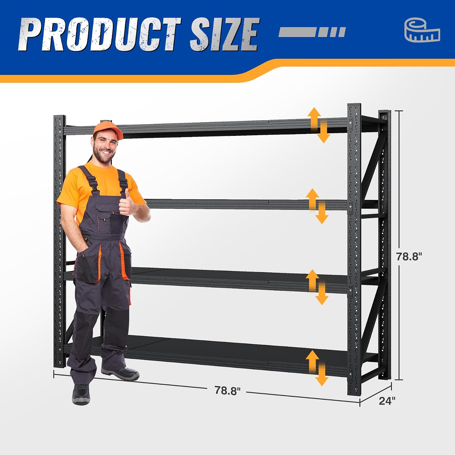 Heavy Duty Metal Garage Storage Shelves