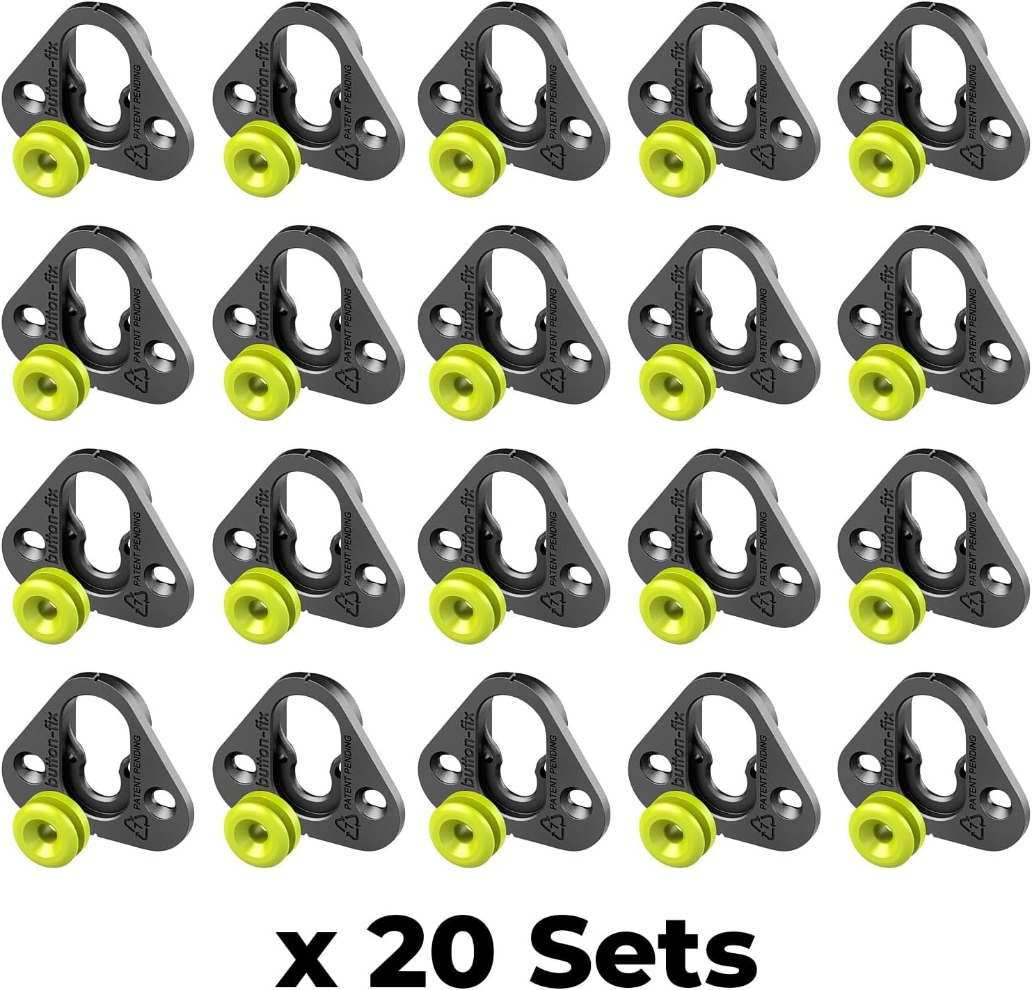 90 Degree Panel Connector Kit (20 Sets)