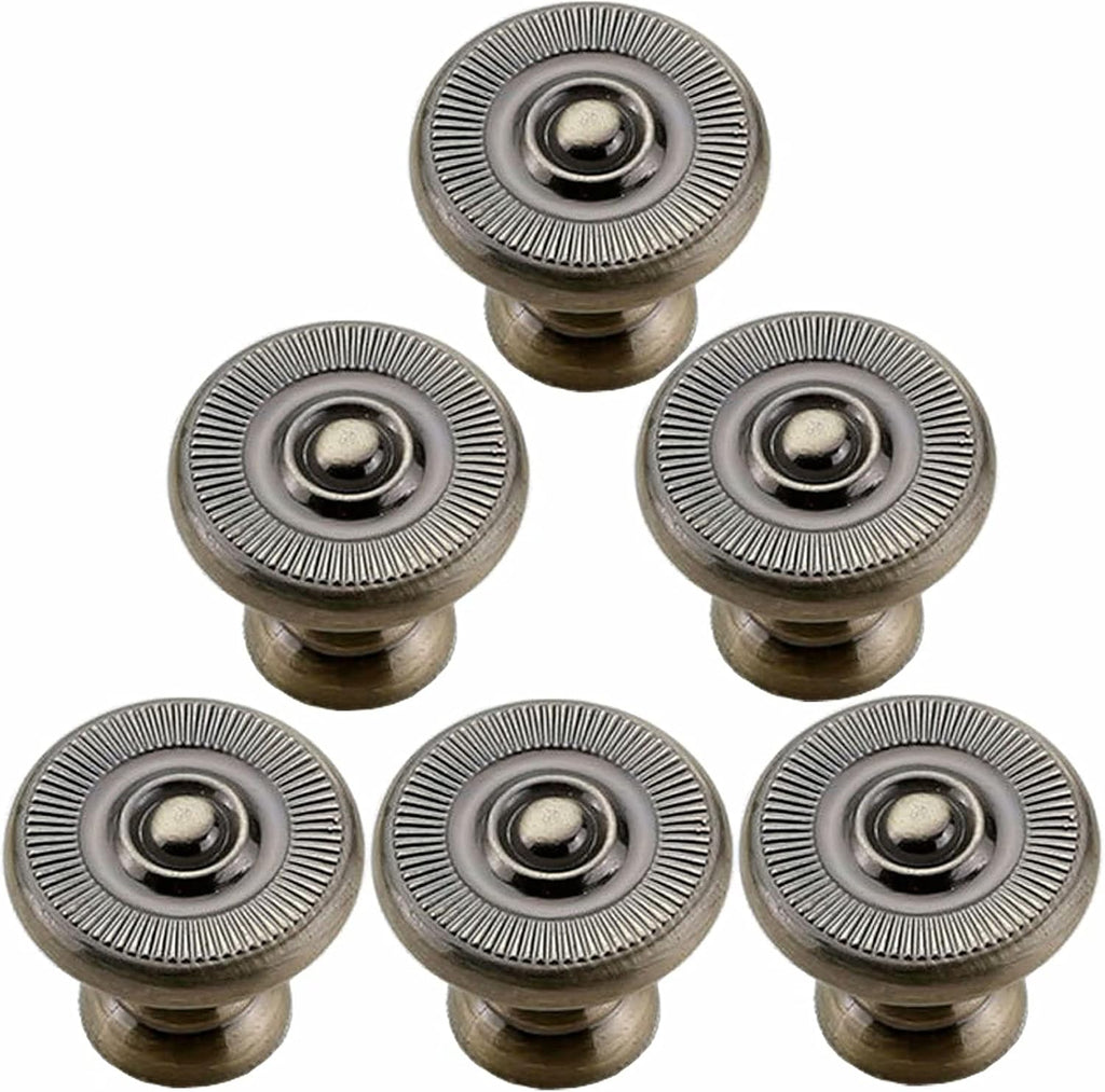 Red Bronze Antique Single Hole Cabinet Knobs