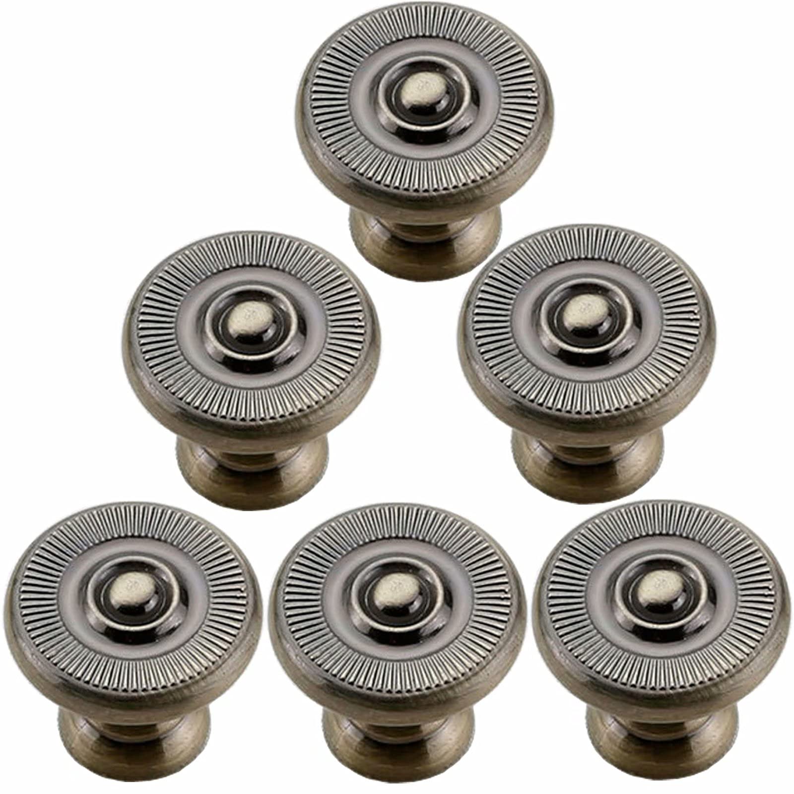 Red Bronze Antique Single Hole Cabinet Knobs