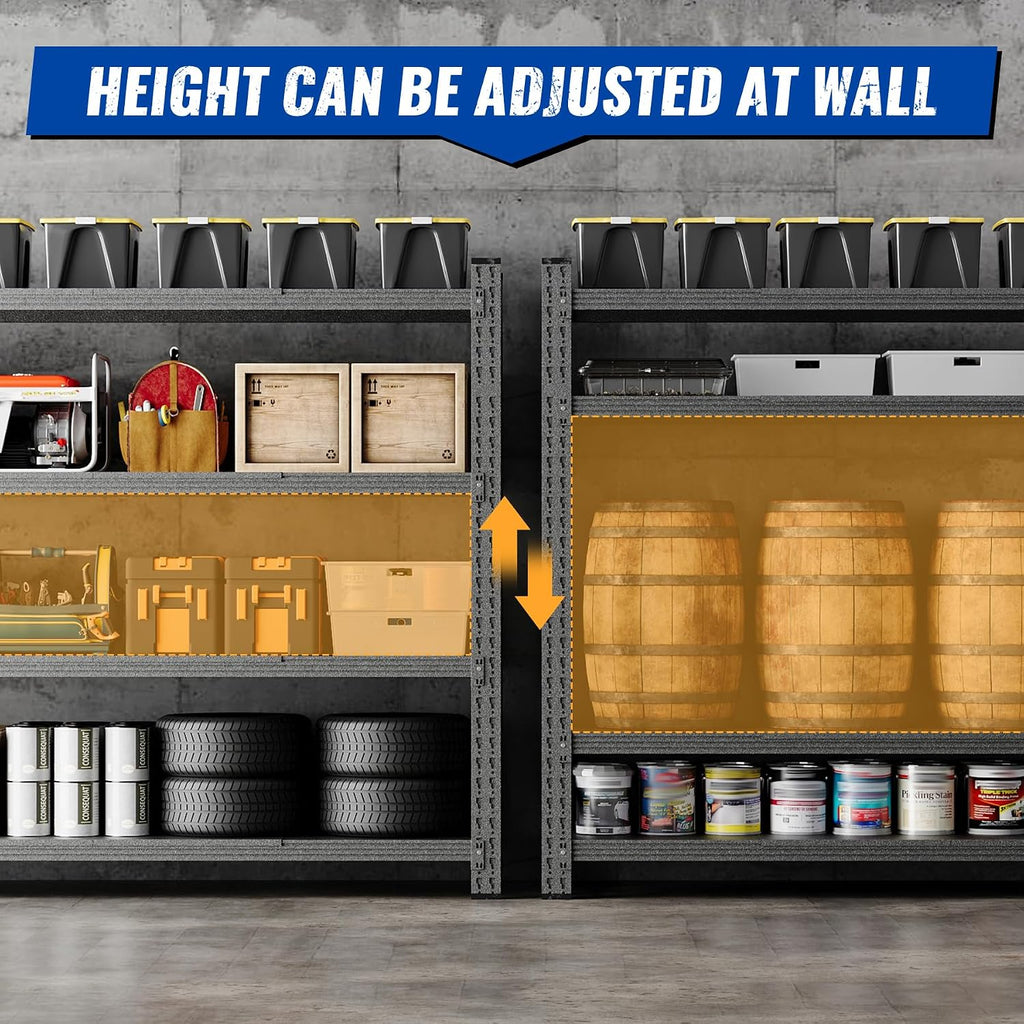 Heavy Duty Metal Garage Storage Shelves