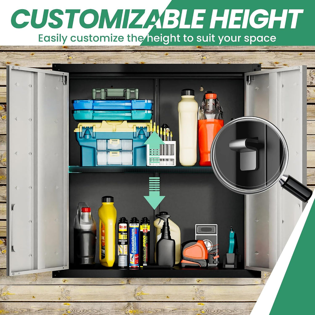 Modular Steel Garage Cabinet Set