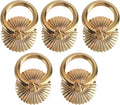 Vintage Bronze Ring Drawer Pull Knobs